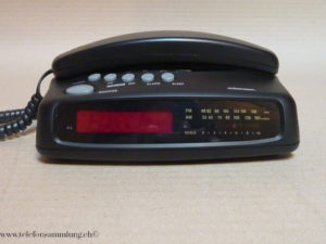 Uhrenradio mit Telefon