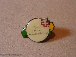 Pin PTT Spass an der Kommunikation
