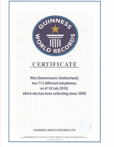 Guinness Zertifikat